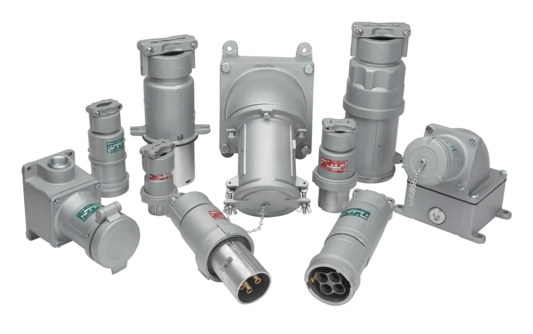 Pin and sleeve connectors